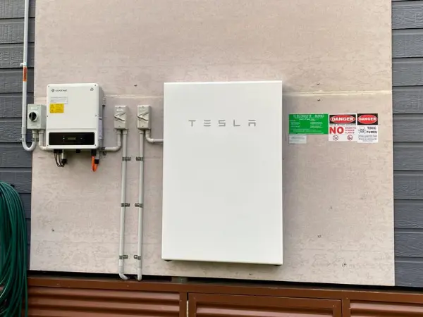 Home battery storage installation in Scotland