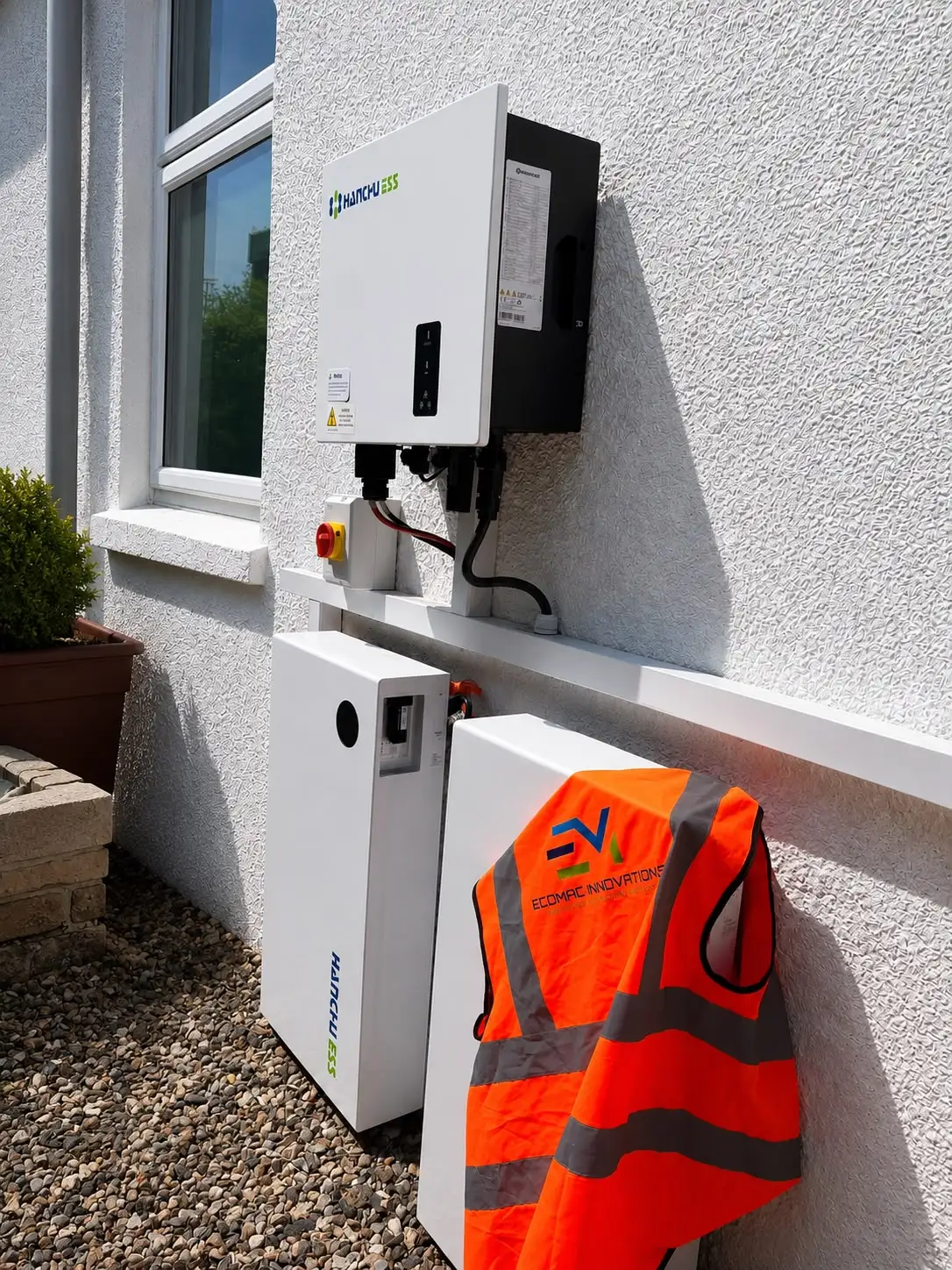 Electrical rewire and battery installation in Glasgow, Scotland